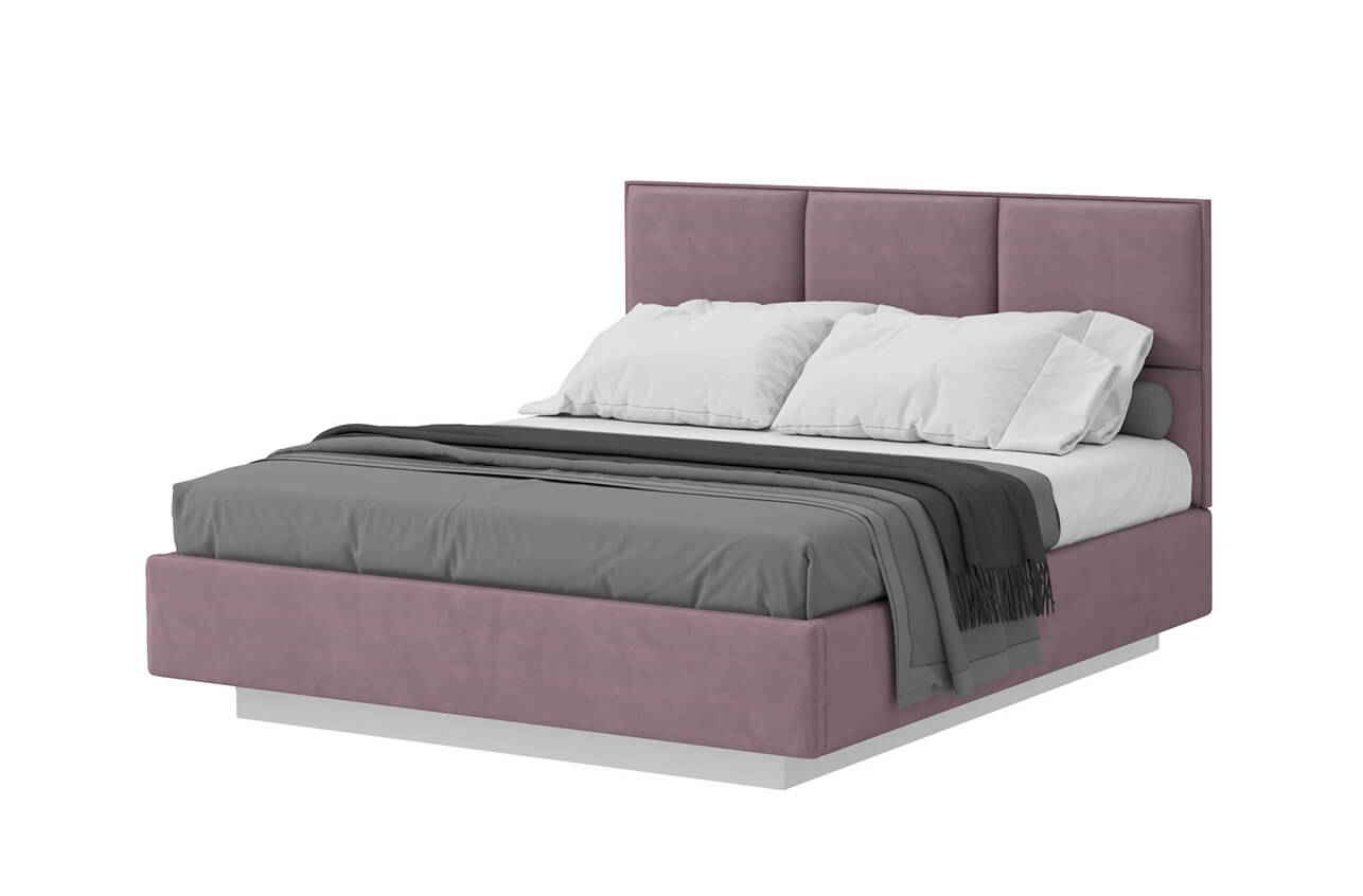 картинка Кровать HELENA 160 с подъемником. Цвет КАМИЛЛА 09 от магазина Ясень